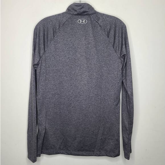 NWT Under Armour grey 1/4 zip long sleeve pullover - medium - Picture 4 of 5